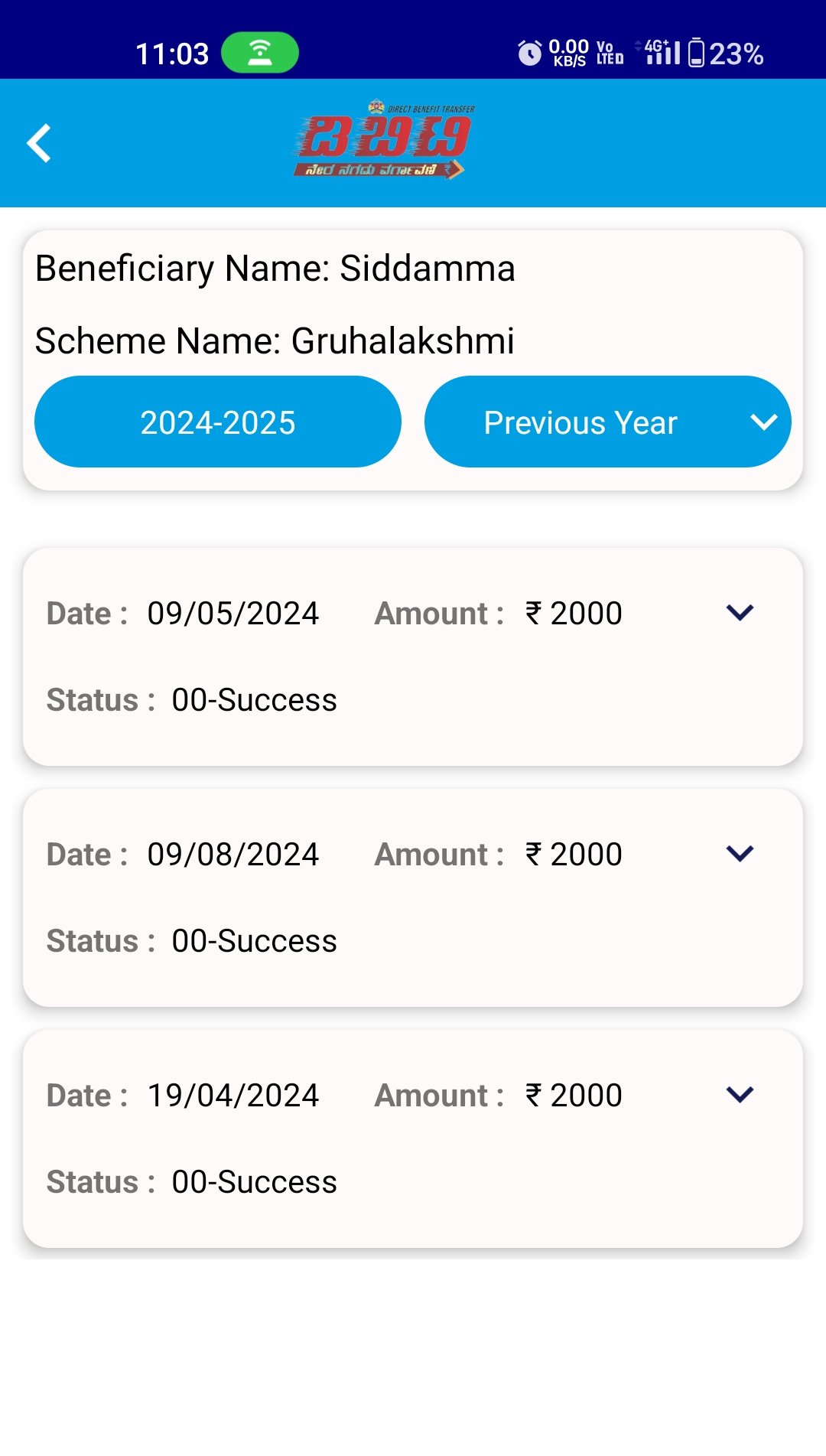 gruhalakshmi scheme