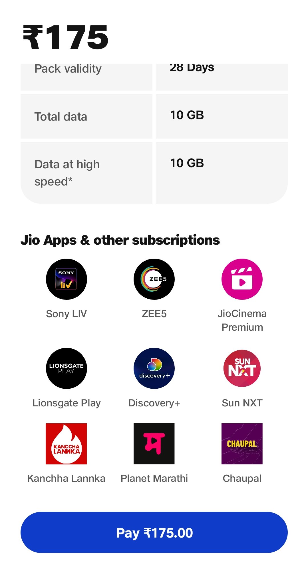 jio recharge plans