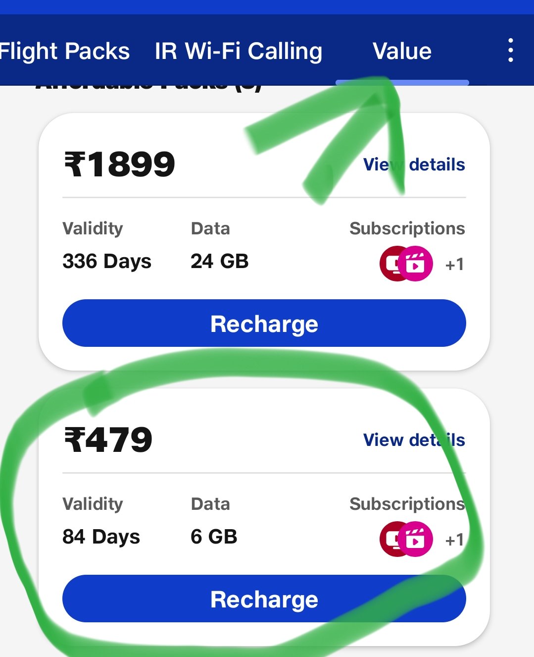 jio recharge plans