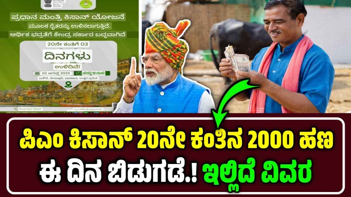 PM-Kisan 20Th Instalment release