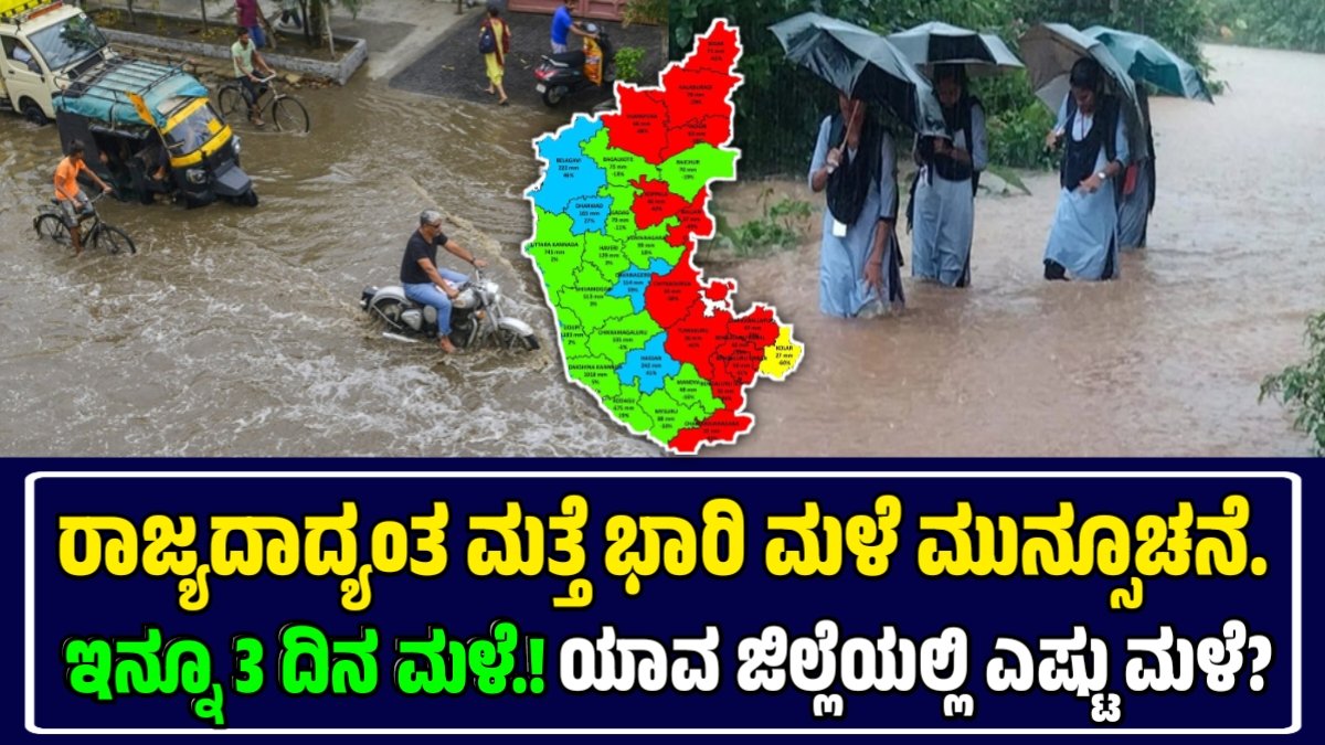 Rainfall in Karnataka